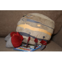 Officiële Pokemon knuffel Crustle 14cm (breedt) banpresto my pokemon collection